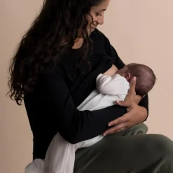 All Seasons Merino/Tencel LS Breastfeeding Top