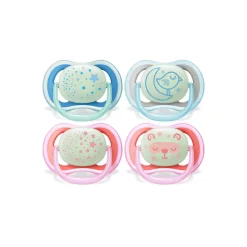 Avent Ultra Air Night Soothers 2pk