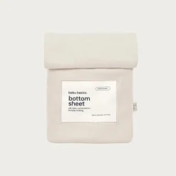 Babu Basics Organic Cotton Moses Basket Fitted Sheet - 30 x 67cm