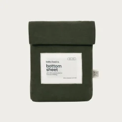 Babu Basics Organic Cotton Bassinet Oval Fitted Sheet - 58 x 72cm