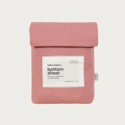 Babu Basics Organic Cotton Bassinet Oval Fitted Sheet - 58 x 72cm