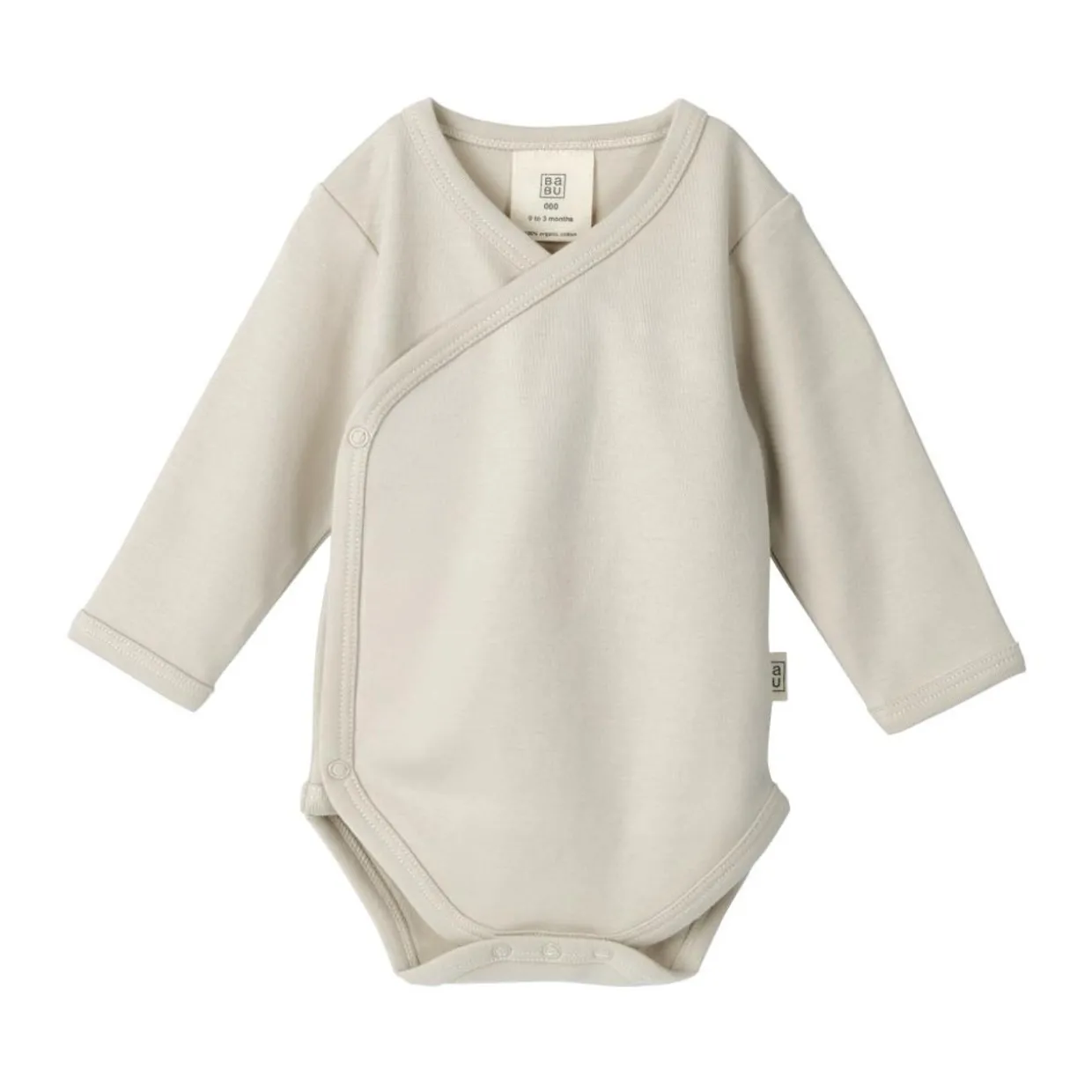Babu Basics Organic Cotton Kimono Bodysuit