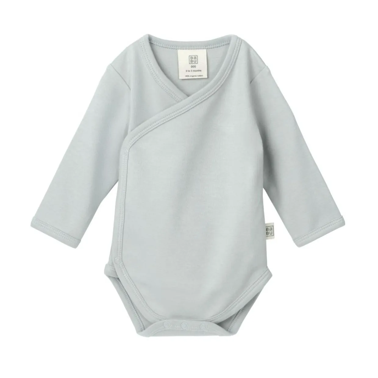Babu Basics Organic Cotton Kimono Bodysuit