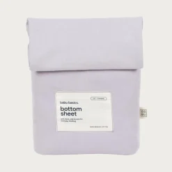 Babu Basics Organic Cotton Cot Fitted Sheet - 70 x 135cm