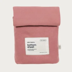 Babu Basics Organic Cotton Cot Fitted Sheet - 70 x 135cm