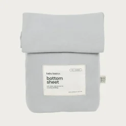 Babu Basics Organic Cotton Cot Fitted Sheet - 70 x 135cm