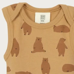 Babu Organic Cotton Singlet Bodysuit