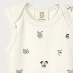 Babu Organic Cotton Singlet Bodysuit
