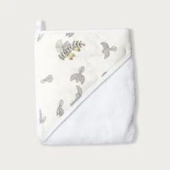 Babu Organic Terry Hooded Baby Towel