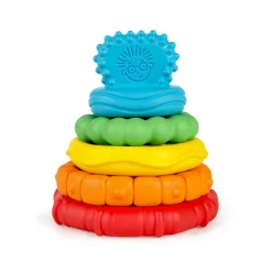 Baby Einstein Stack & Teethe Multi-Textured Teether Toy