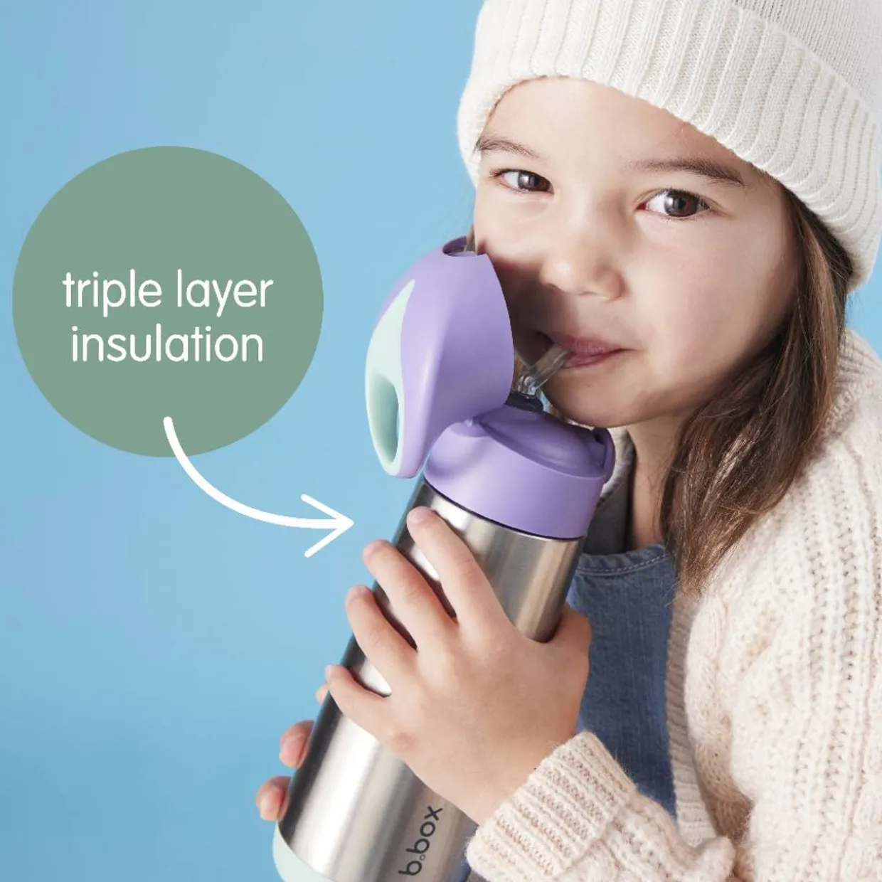 b.box Insulated Drink Bottle - 500ml