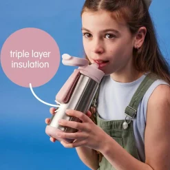 b.box Insulated Sport Spout Bottle - 500ml