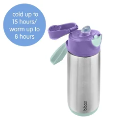 b.box Insulated Sport Spout Bottle - 500ml
