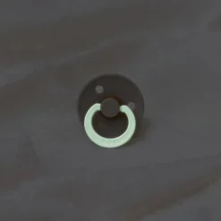 BIBS Colours Anatomical Night Glow Latex Pacifier 2pk