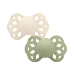 BIBS Infinity Anatomical Silicone Pacifier 2pk