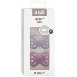 BIBS Infinity Symmetrical Silicone Pacifier 2pk