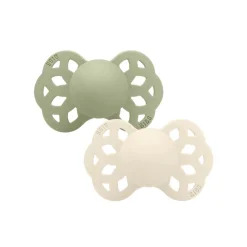 BIBS Infinity Symmetrical Silicone Pacifier 2pk
