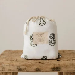 BO & KO Baby Fitted Cot Sheet 70 x 130cm