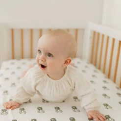 BO & KO Baby Fitted Cot Sheet 70 x 130cm