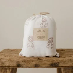 BO & KO Baby Fitted Cot Sheet 70 x 130cm