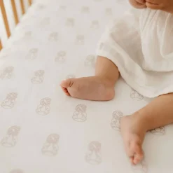 BO & KO Baby Fitted Cot Sheet 70 x 130cm