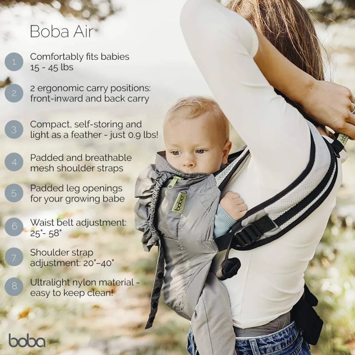 Boba Air Ultra Lightweight Travel Carrier
