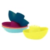 Boon Fleet Stacking Boats 5pc - Navy/Yellow