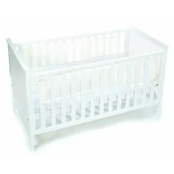 Breathable Mesh Cot Liner - 2 Sides / Solid-end cots