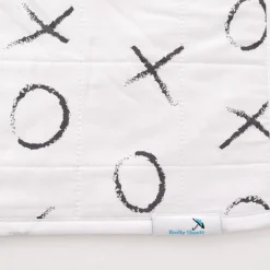 Brolly Sheet Waterproof Cot Pad with Wings