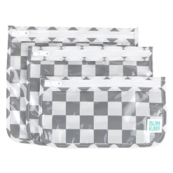 Bumkins Clear Travel Bag 3pk