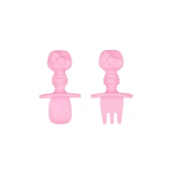 Bumkins Silicone Chewtensils - Hello Kitty