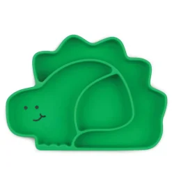 Bumkins Silicone Grip Dish - Dinosaur