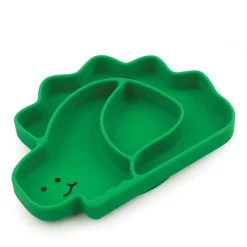 Bumkins Silicone Grip Dish - Dinosaur