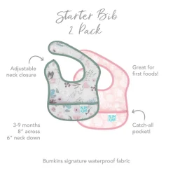 Bumkins Starter Bib 2pk - Clearance