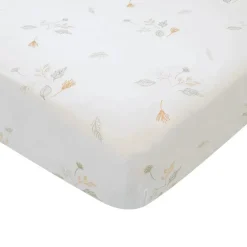 Crane Baby Cot Fitted Sheet - Willow Collection