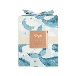 Crane Baby Cot Fitted Sheet - Caspian Collection - 132 x 71cm