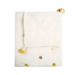 Crane Baby Kendi Pom Pom Blanket - Clearance