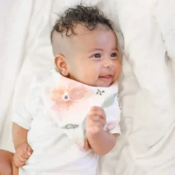 Crane Baby Muslin Bandana Bib 3pk