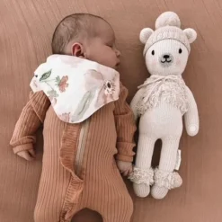 Crane Baby Muslin Bandana Bib 3pk