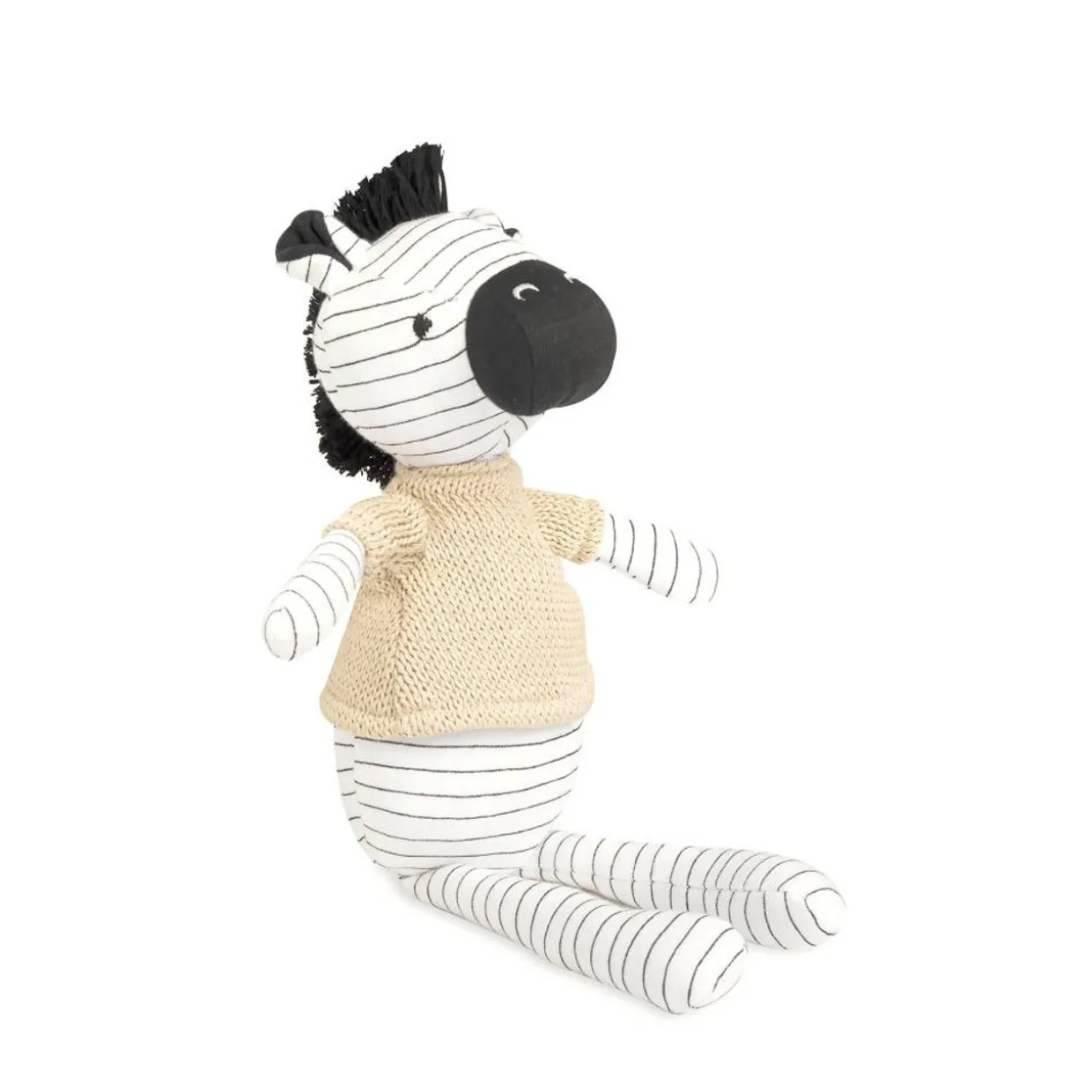 Crane Baby Plush Toy - Kendi - Zulu Zebra - Clearance
