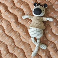 Crane Baby Plush Toy - Kendi - Zulu Zebra - Clearance