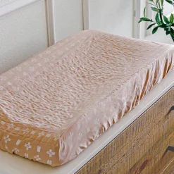 Crane Baby Quilted Change Pad Cover