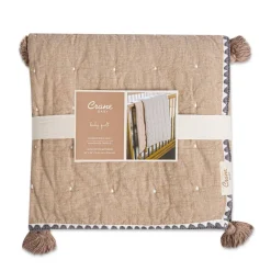Crane Baby Reversible Cot Quilt - Ezra - Clearance