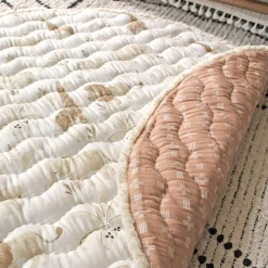 Crane Baby Reversible Quilted Playmat - Kendi