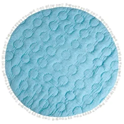 Crane Baby Reversible Quilted Playmat - Caspian