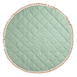 Crane Baby Reversible Quilted Playmat - Parker