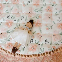 Crane Baby Reversible Quilted Playmat - Parker