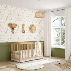 Crane Baby Wooden Elephant Wall Decor - 1pc