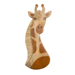 Crane Baby Wooden Giraffe Wall Decor - 1pc