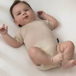 Deluxe Merino Rib Short-Sleeve Bodysuit